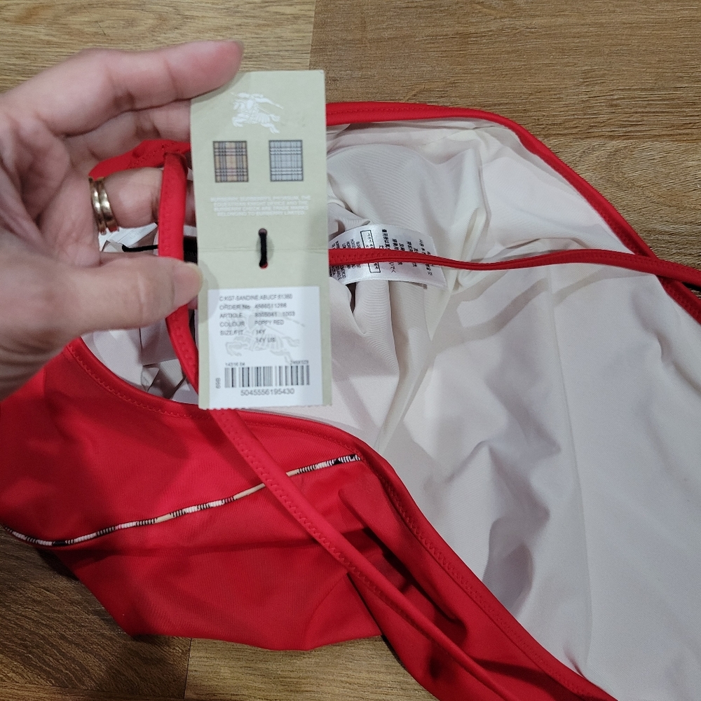 Burberry swimming suit